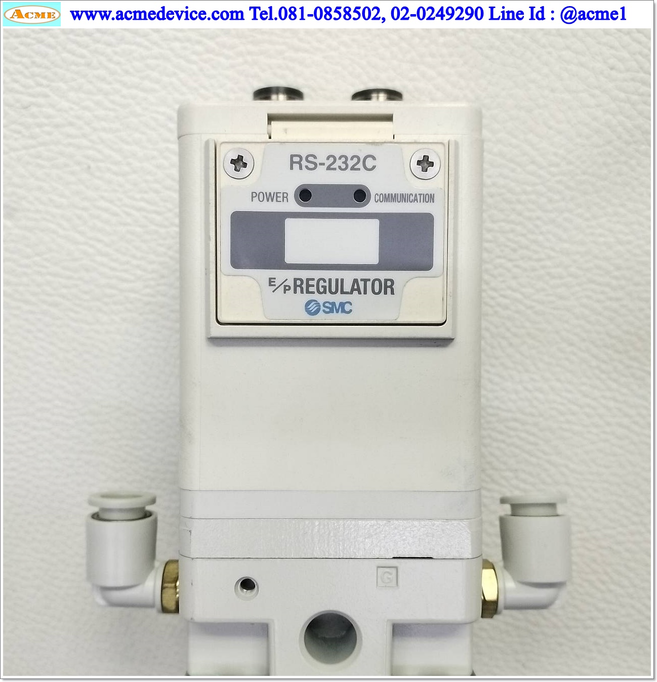Regulator SMC รุ่น ITV1030-RC1BL, 0.005~0.5MPa, 24V, Input Signal RC (RS-232C Communication)