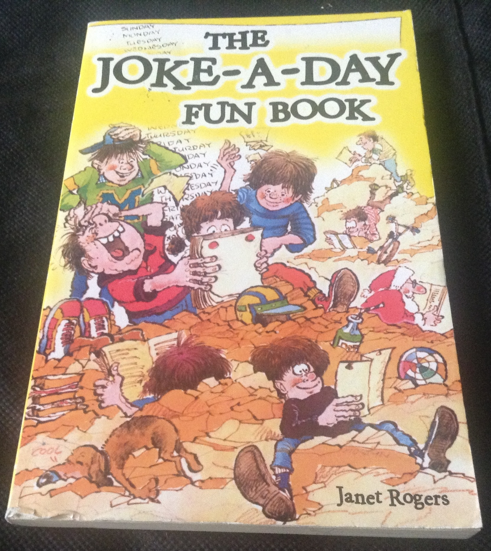 The Joke-a-day Fun Book Janet Rogers ราคา 100