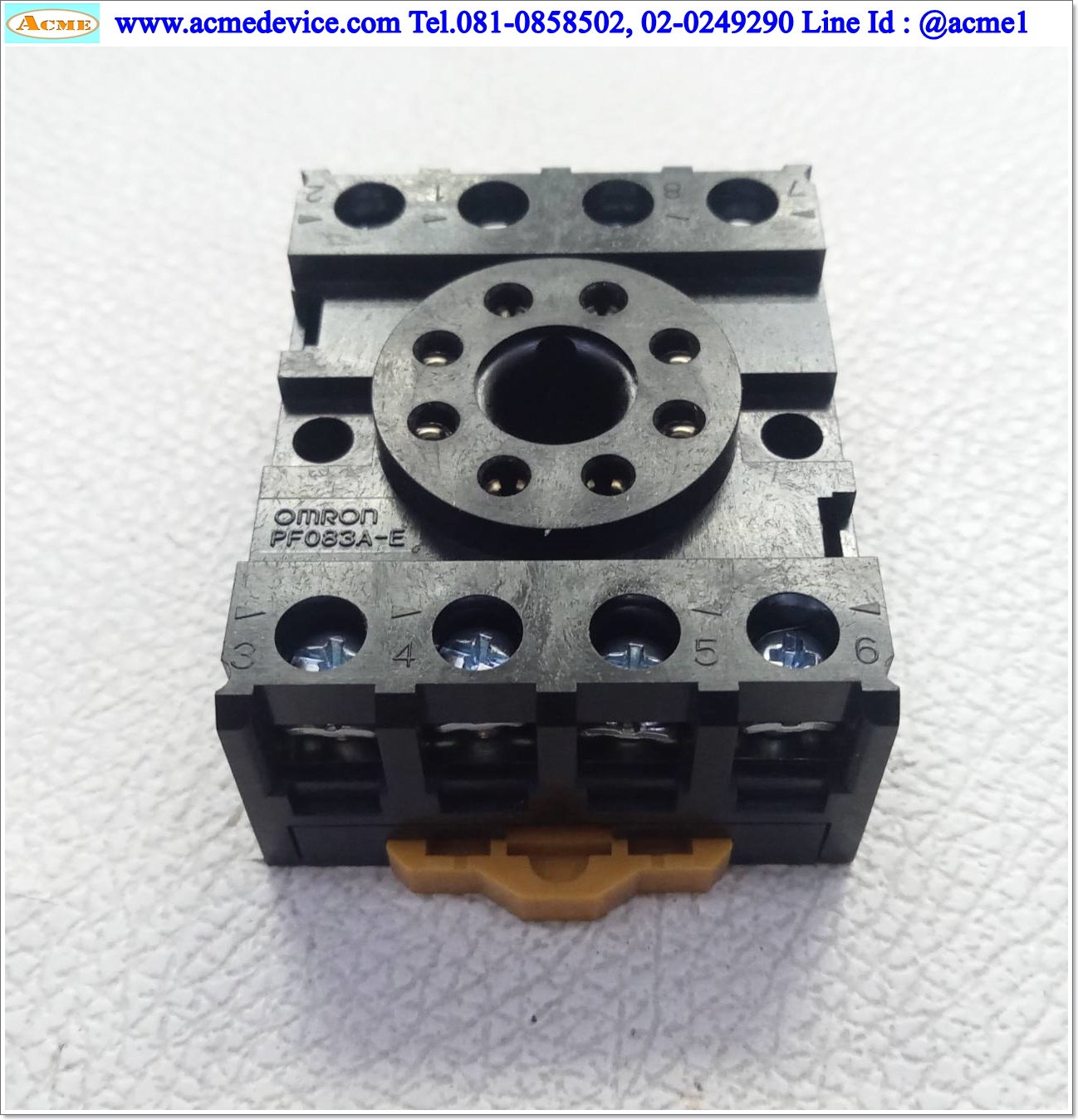 Socket Omron รุ่น PF083A-E, 8 Pin