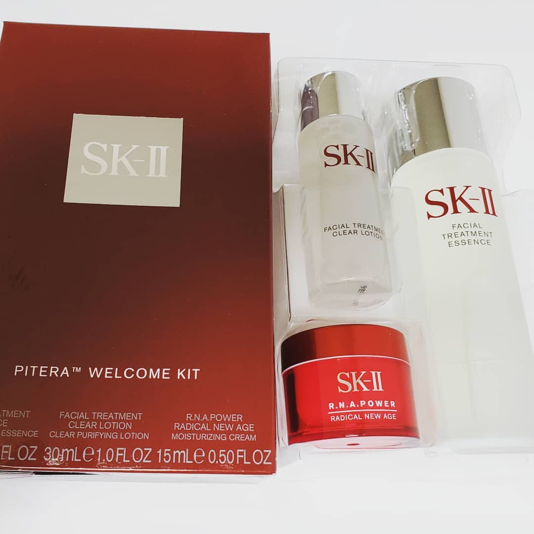 เซ็ทบำรุงผิวเอสเคทู SK-II Set Facital Treatment Essence 75ml + Clear Lotion 30ml + RNA Cream 15ml