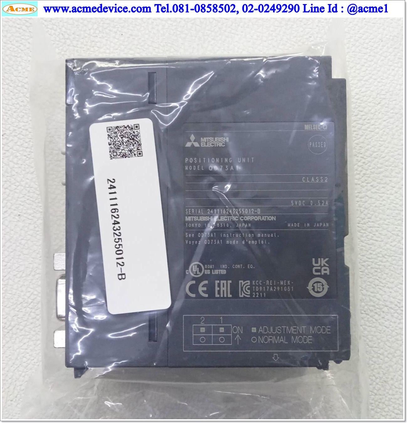 PLC Mitsubishi รุ่น QD73A1, Positioning Unit