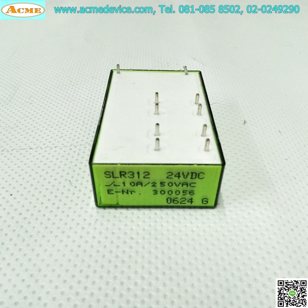 Relay Elesta รุ่น SLR312, Coil 24V DC, Contact 10A