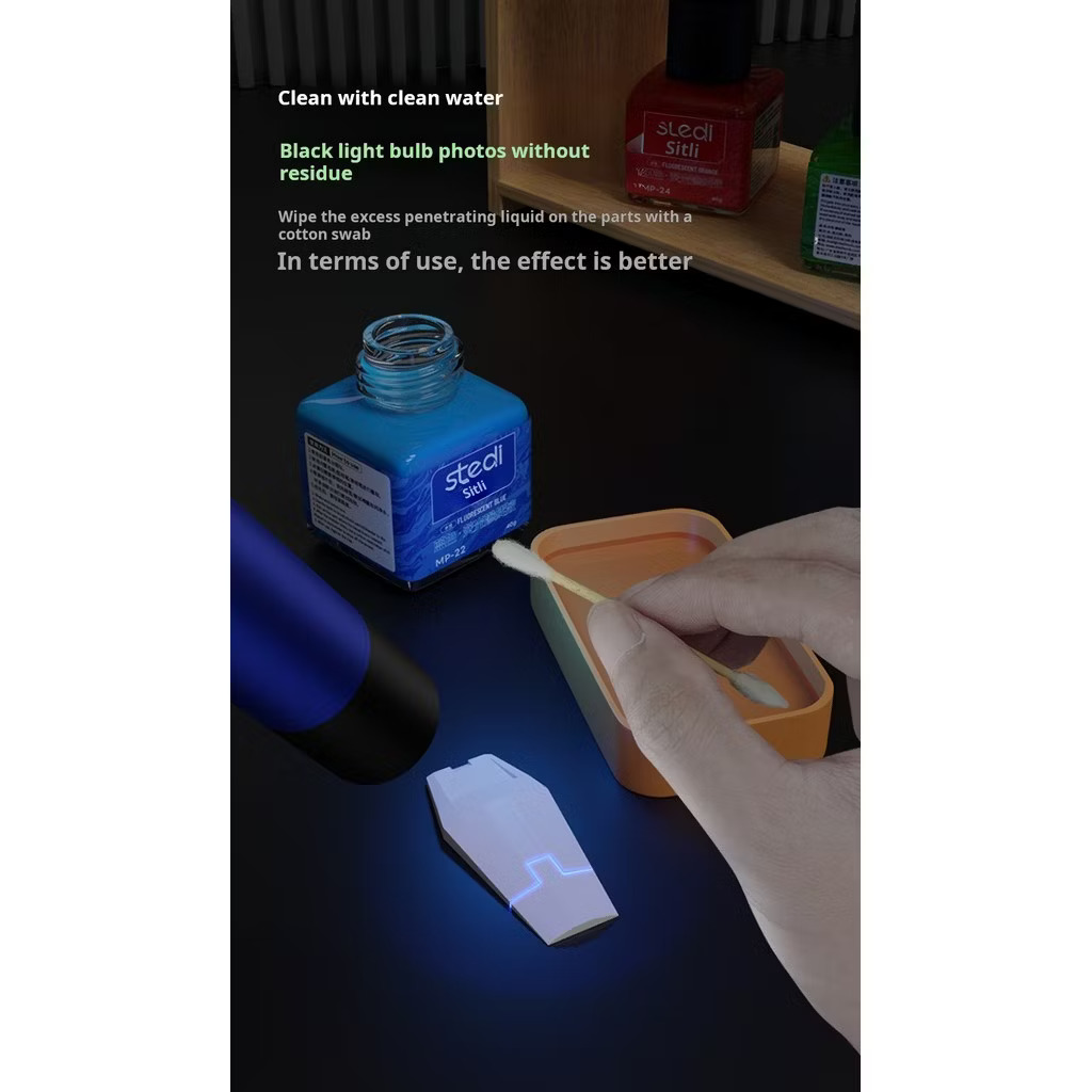 น้ำยาตัดเส้นสูตรน้ำ พาเนลไลน์สูตรน้ำ สะท้อนแสง Water Based Panel Line Accent Color Fluorescent Color ขนาด 40 ml. STEDI เครื่องมือ อุปกรณ์ต่อโมเดล กันดั้ม กันพลา