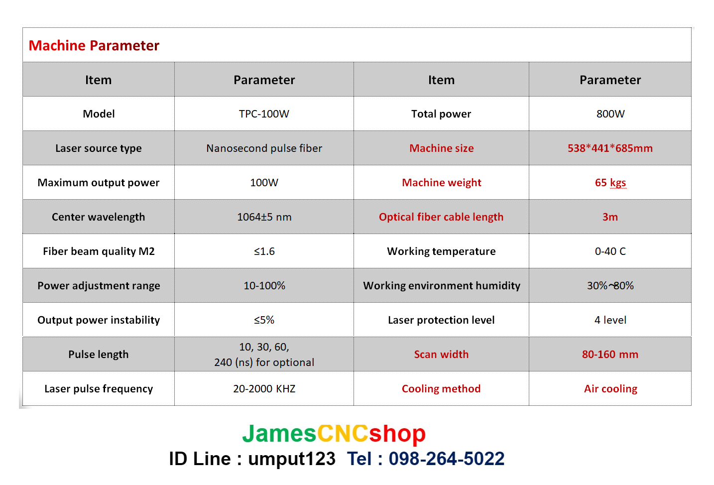 เลเซอรกำจัดสนิม 100w Pulse Wave Laser Cleaner เครื่อกำจัดสนิมด้วยเลเซอร์แบบ Pulse wave