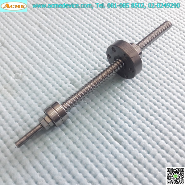 Ball Screw ขนาดเพลา 7 mm. x 150 mm., stroke 95 mm., Pit 2 mm.