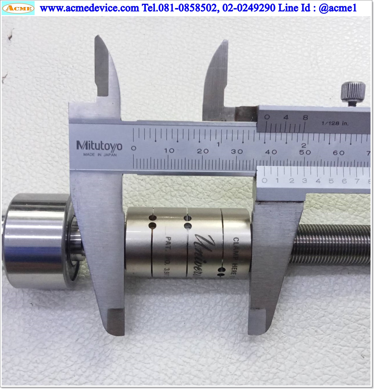Ball Screw Universal รุ่น 3,977,269, Diameter 1/2", Lead 0.040", Travel 4"