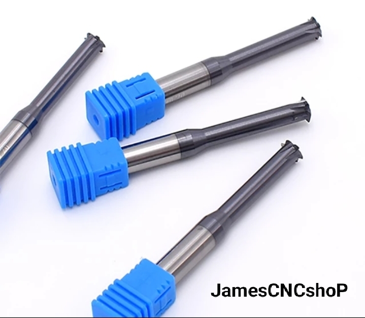 ฟันเดี่ยวทังสเตนคาร์ไบด์ปลายคม ตัดเนียน Endmills CNC เครื่องตัดมิลลิ่ง