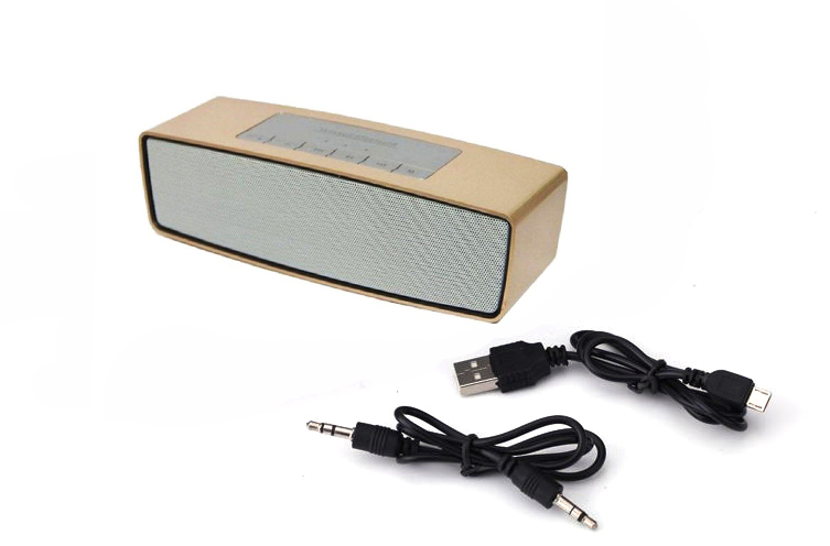 ลำโพงบลูทูธ (bluetooth) S815 สีทอง