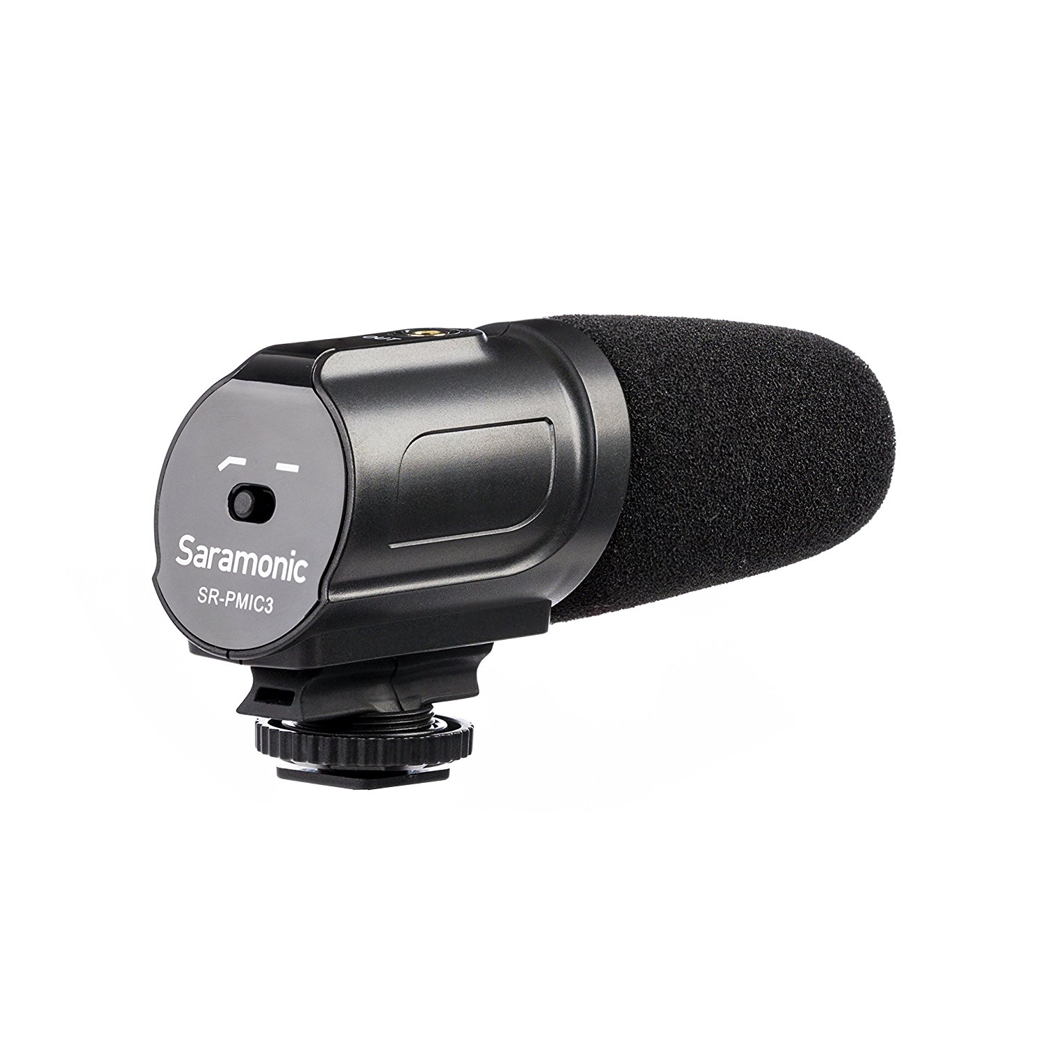 Saramonic SR-SR-PMIC3 Surround Recording Microphone with Integrated Shockmount, Low-Cut Filter & Battery-Free Operation for DSLR Cameras & Camcorders