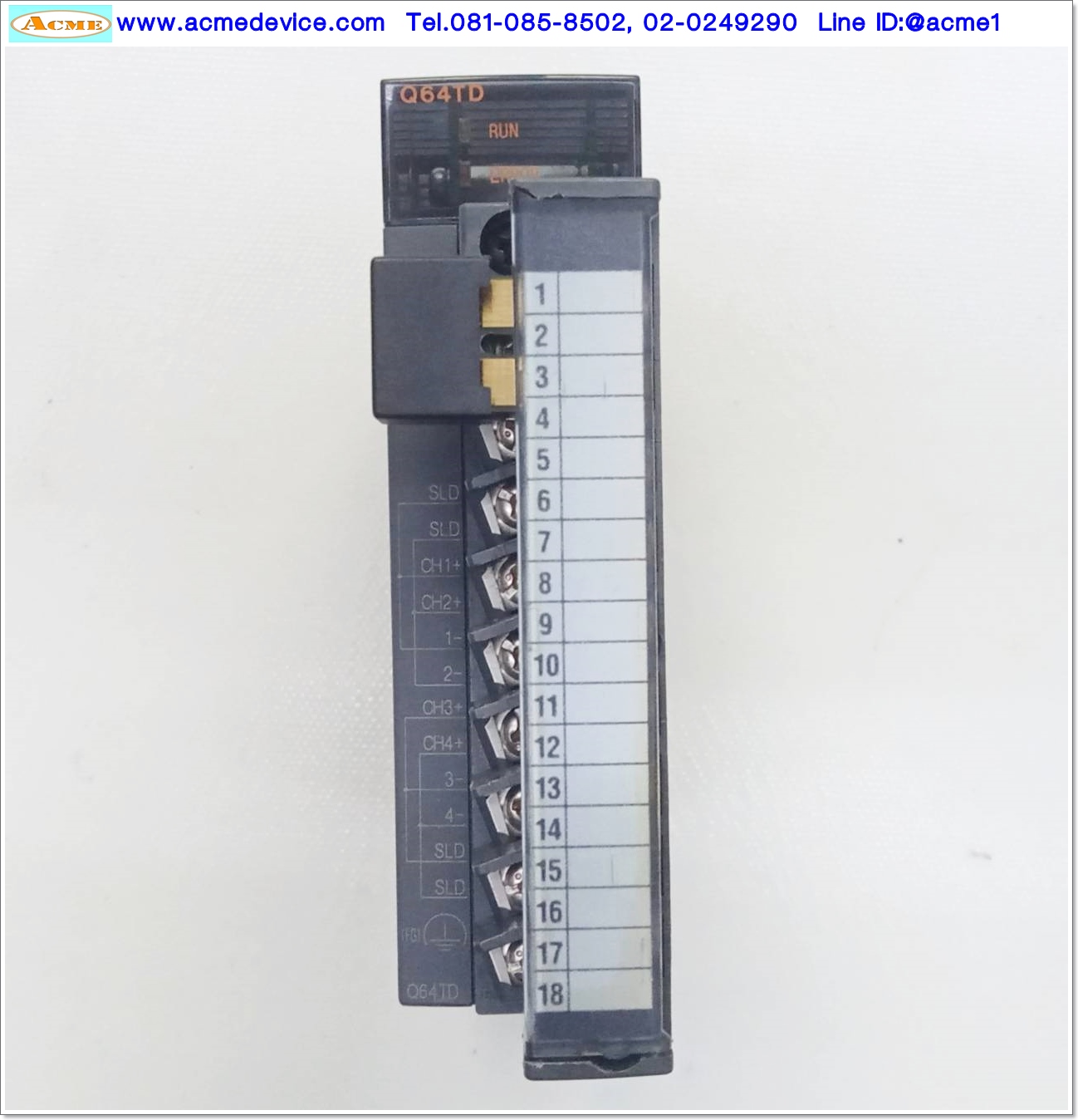 PLC Mitsubishi รุ่น Q64TD, Thermocouple Input Unit