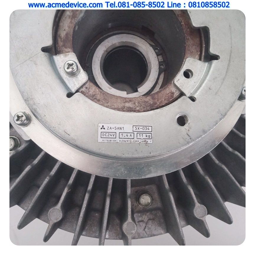 Tension, Powder Brake Mitsubishi รุ่น ZA-5AN1, 24Vdc, 1.4A, 11kg