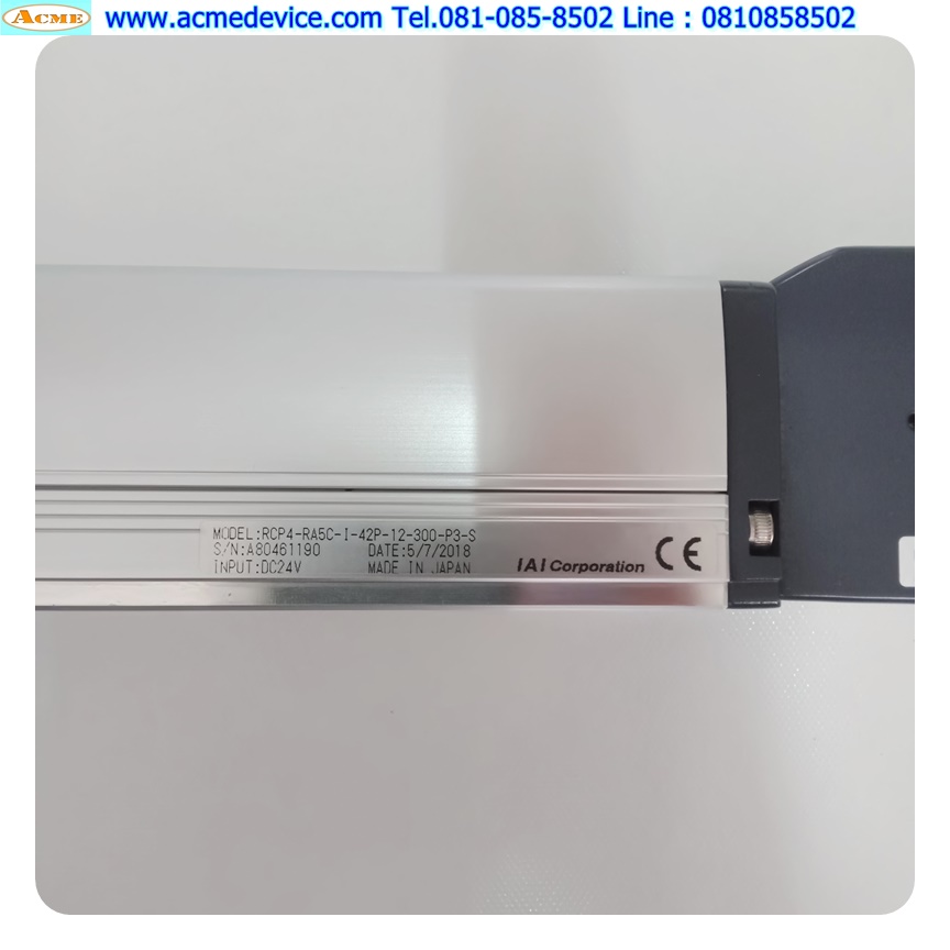 Actuator IAI Drive รุ่น PCON-CYB-42PWAI-NP-2-0 & RCP4-RA5C-I-42P-12-300-P3-S , Stroke 300 mm.