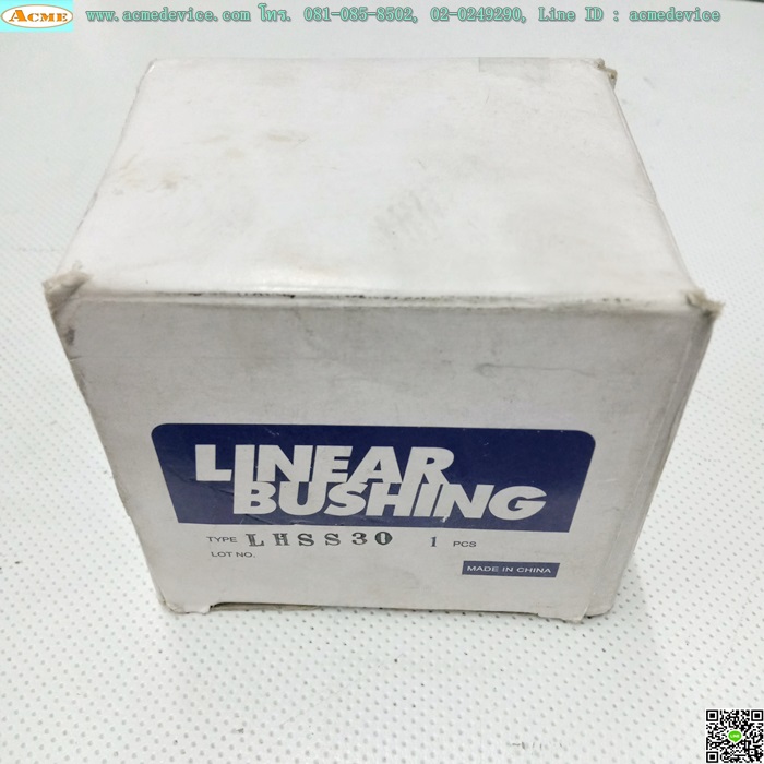 Linear Bushing Misumi รุ่น LHSS30, Dia 30 mm, OD 45 mm, L 74 mm