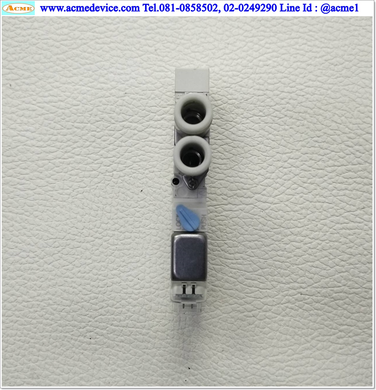 Solenoid Valve SMC รุ่น SY3120-5LOZE-C6, 5/2, 2-Position single, Coil 24Vdc