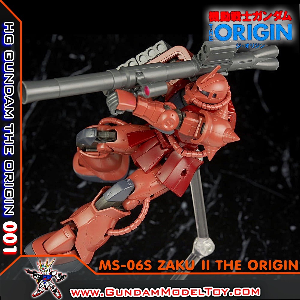 HGORIGIN 1/144 MS-06S ZAKU II ชาร์ ซาคุ 2