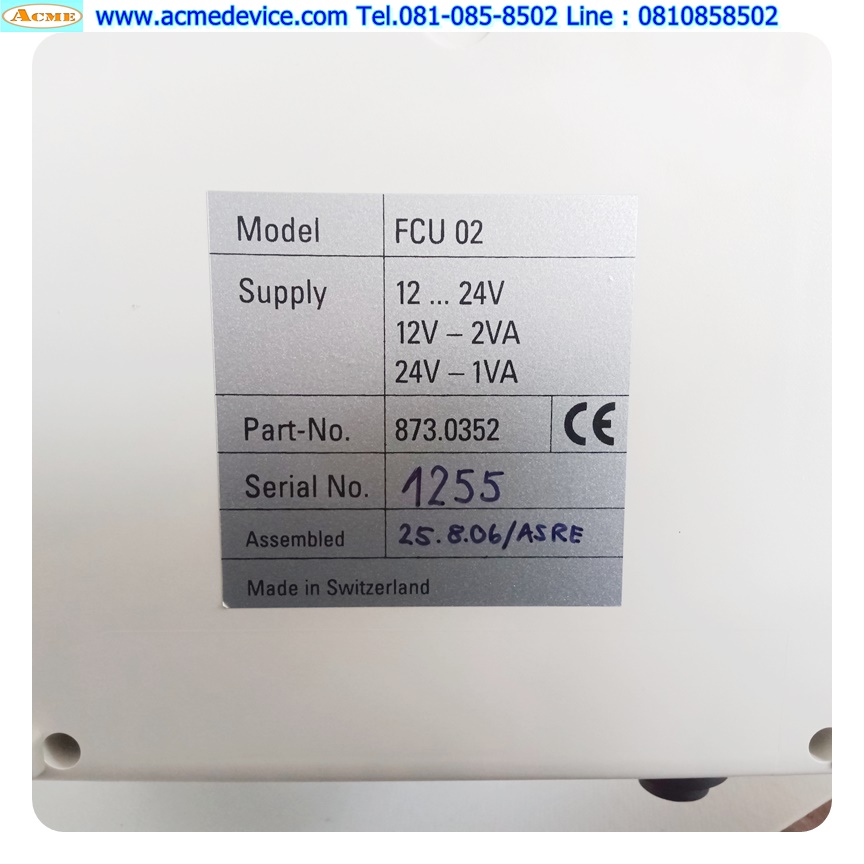 Force Calibration Unit รุ่น FCU02, DGQ232, 12-24Vdc, 20 Newton Load Cell
