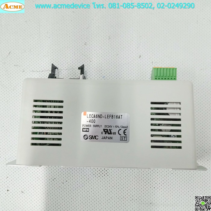 Servo Drive SMC รุ่น LECA6ND-LEFB16AT-400, Stroke 400 mm.