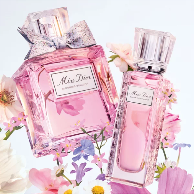 น้ำหอม มินิ Dior Miss Dior Blooming Bouquet รุ่นโบว์ผ้า 5ml mini ขนาดมินิ