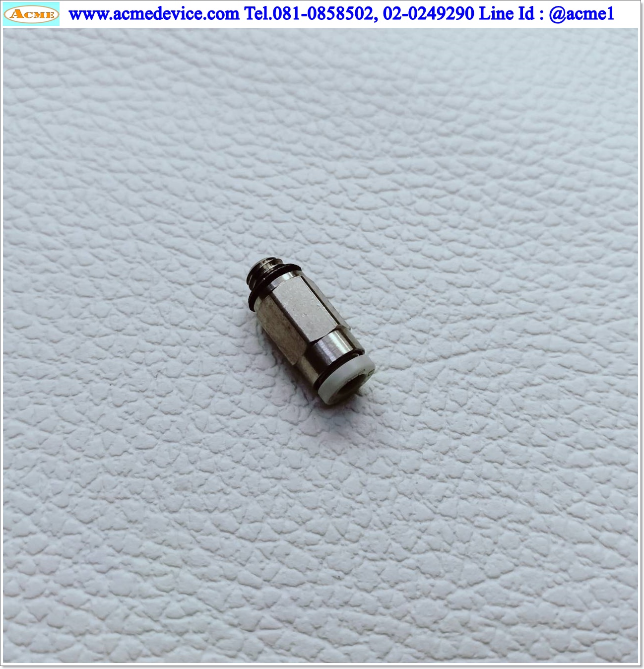 Fitting SMC รุ่น KQ2H02-M5, Male Connector, สายลม 2 มม.