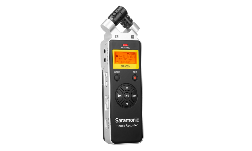Saramonic SR-Q2M handheld audio recorder รับประกันศูนย์ไทย 1 ปี