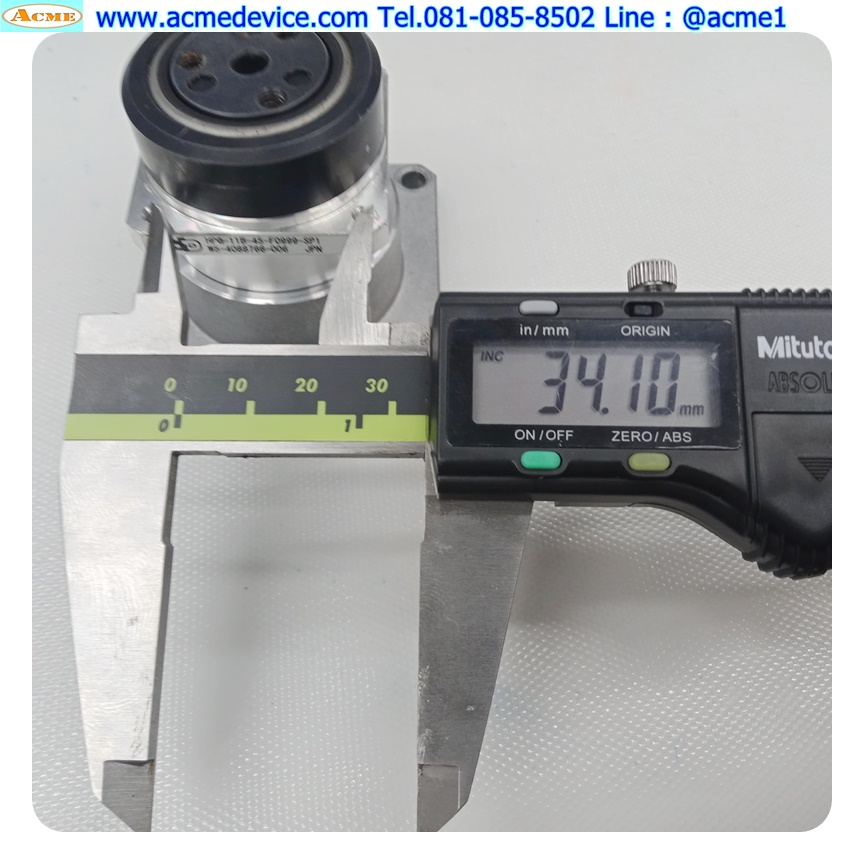 Gear Head Harmonic รุ่น HPG-11B-45-F0999-SP1, Ratio 45:1, เพลาเข้า 8.95 mm