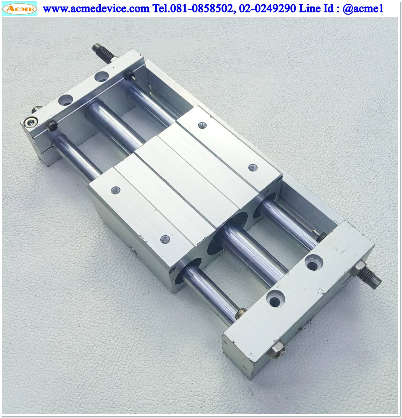 Rodless Cylinder SMC รุ่น CY1L15-DCG77090-100, Bore 15 mm., Stroke 100 mm.