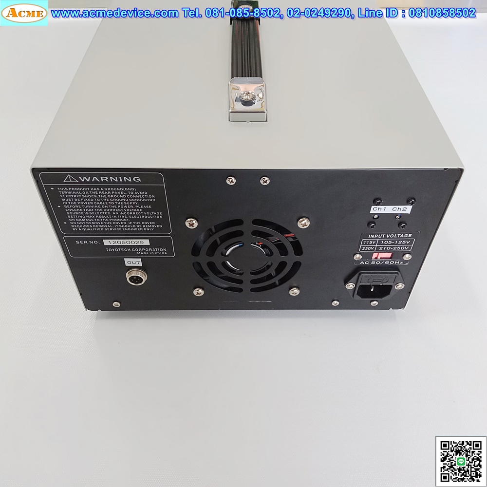 DC Power Supply Toyotech รุ่น DP30-05TP, 3CH, 5V/1A (จอมีตำหนิ)