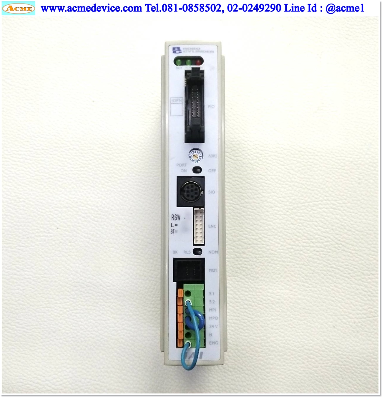 Slider IAI Drive รุ่น RCP2-C-RSW-I-PM-0 & RCP1-SA6-I-PM-12-600-P1-S-G1-M1-SU-SP, Stroke 600 mm.