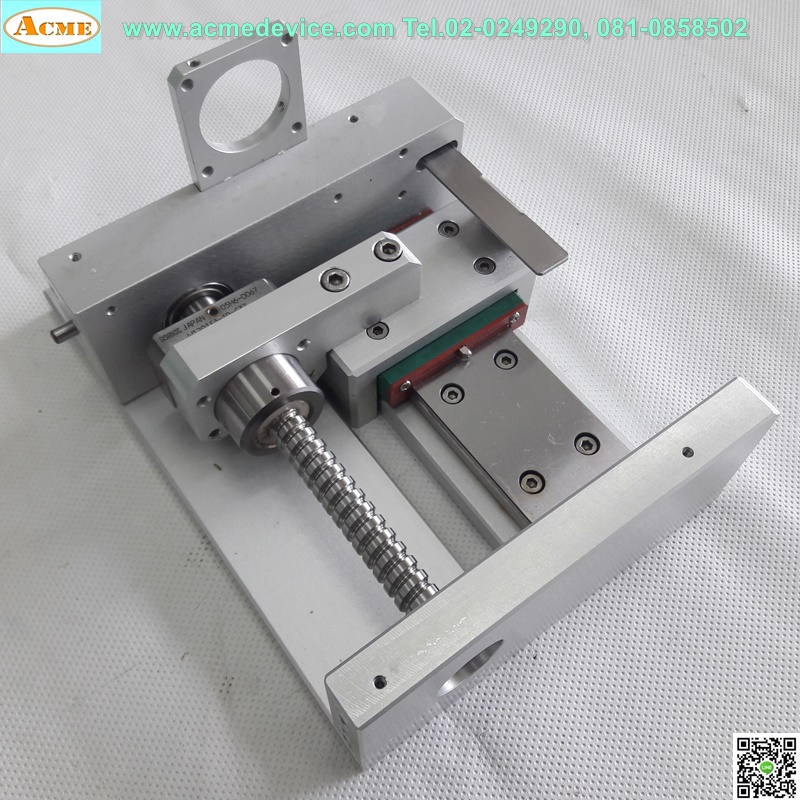 แกนสําเร็จรูป Ball Screw รุ่น W1201FA-1P-C3Z, ขนาด 145 mm x 200 mm, stroke 75 mm