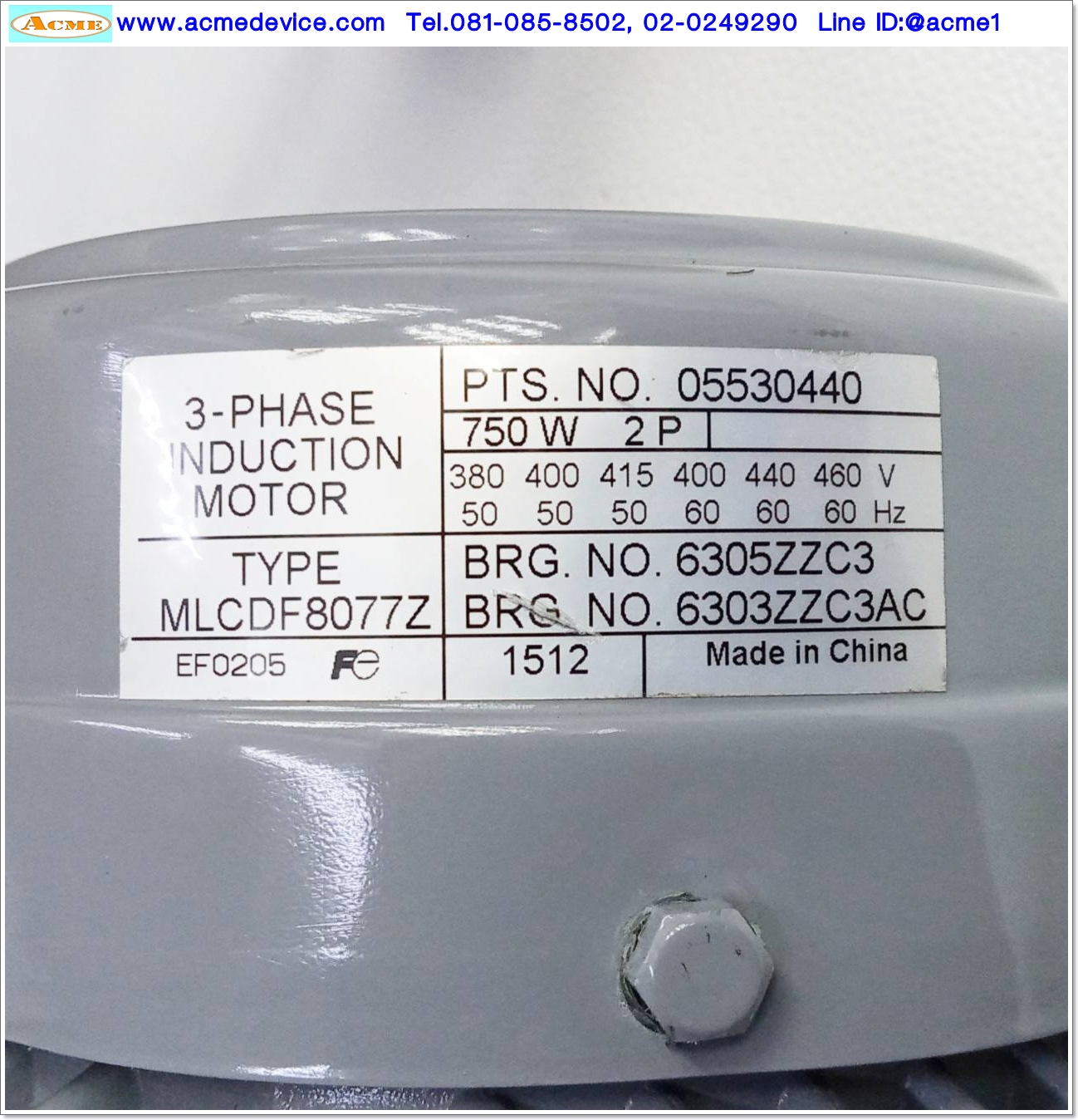 Pump Kawamoto รุ่น PSS-405-0.75T4, Stainless Pump, 3phase 400V, 750w