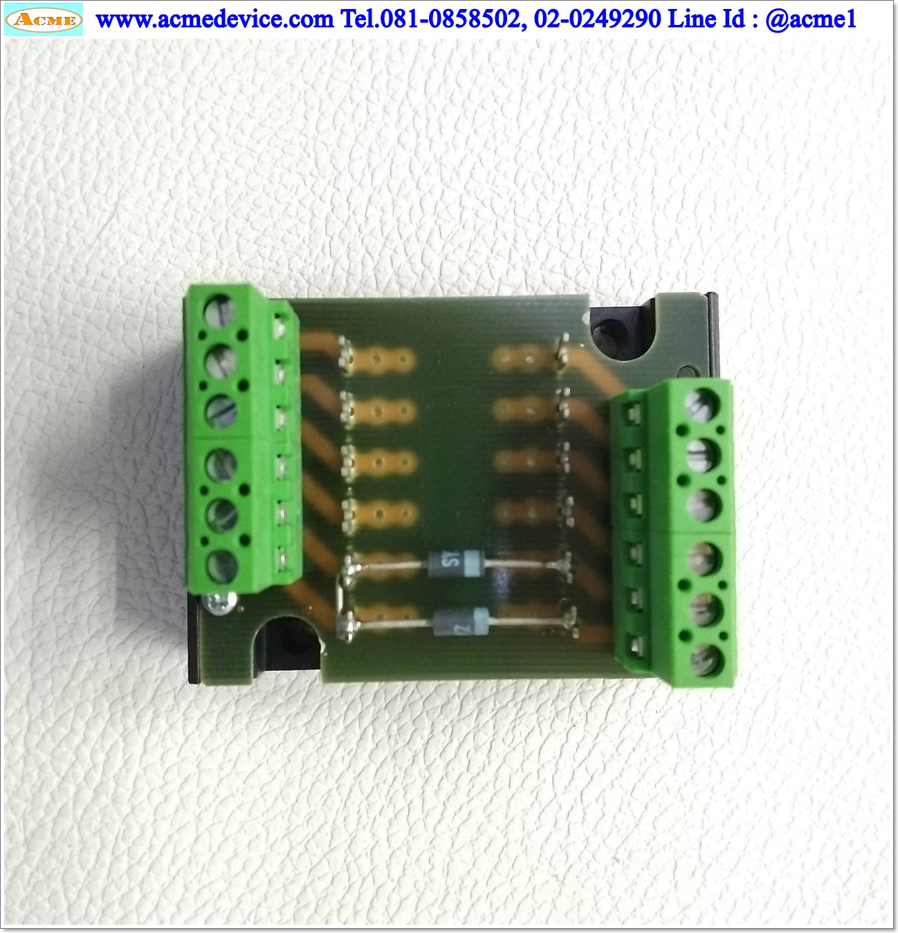 Terminal Murrelektronik รุ่น 62001 MP 6, 250V AC/DC, 5A, Assembly Module