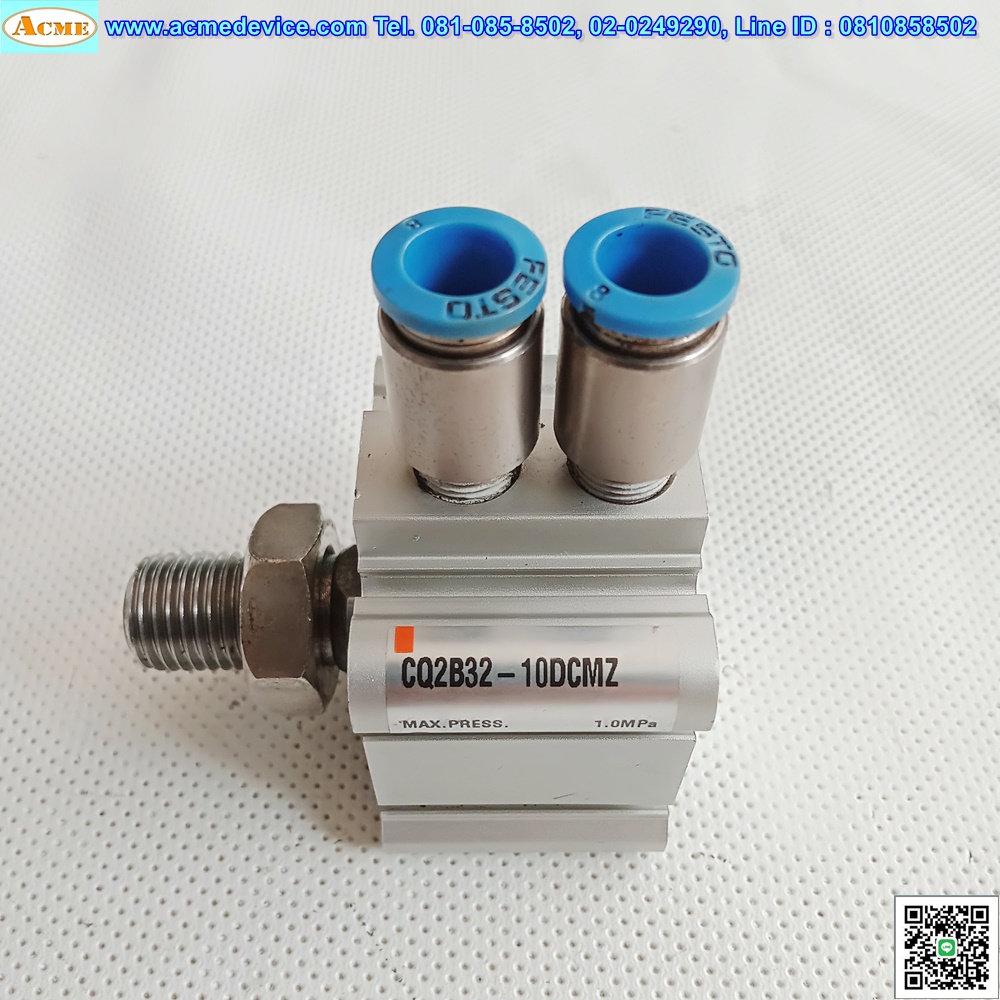 Air Cylinder SMC รุ่น CQ2B32-10DCMZ