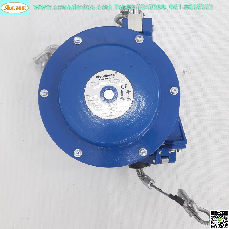 Balancer molex, Aero-Motive Woodhead, รุ่น 200KA, 190-200 lb., 86-90 kg.
