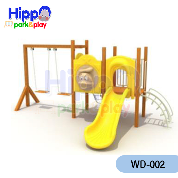 เครื่องเล่นชุด บ้านไม้ลิงจ๋อ WD-002