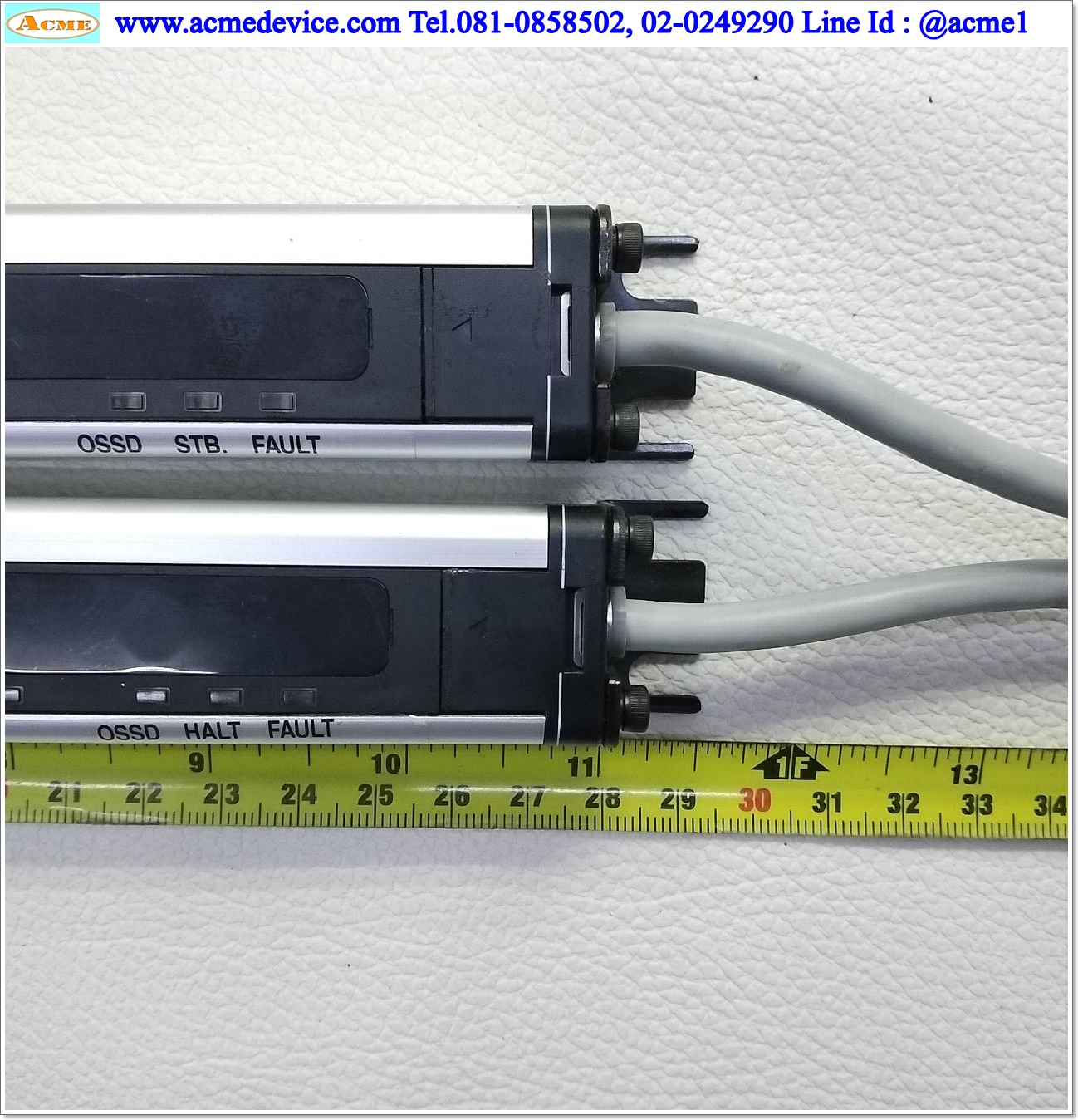 Area Sensor SUNX รุ่น SF2-AH12 P + SF2-AH12 D, ยาว 270 mm, ระยะ 0.3 to 7M, NPN