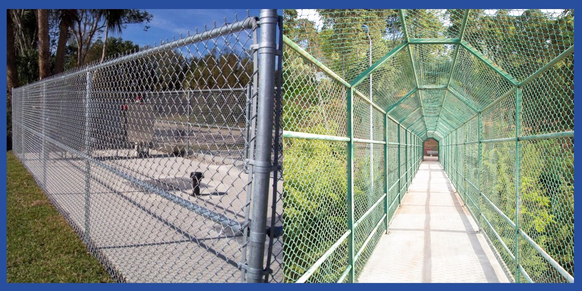 รั้วลวดตาข่ายถัก รั้วลวดตาข่ายถัก