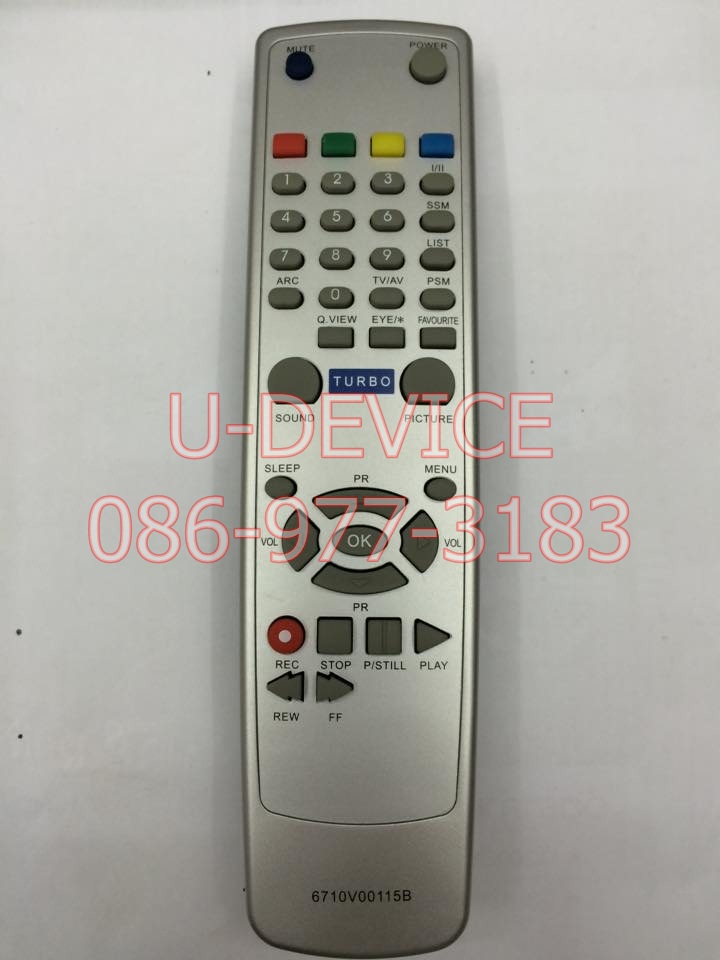 รีโมททีวี LG รุ่น115B