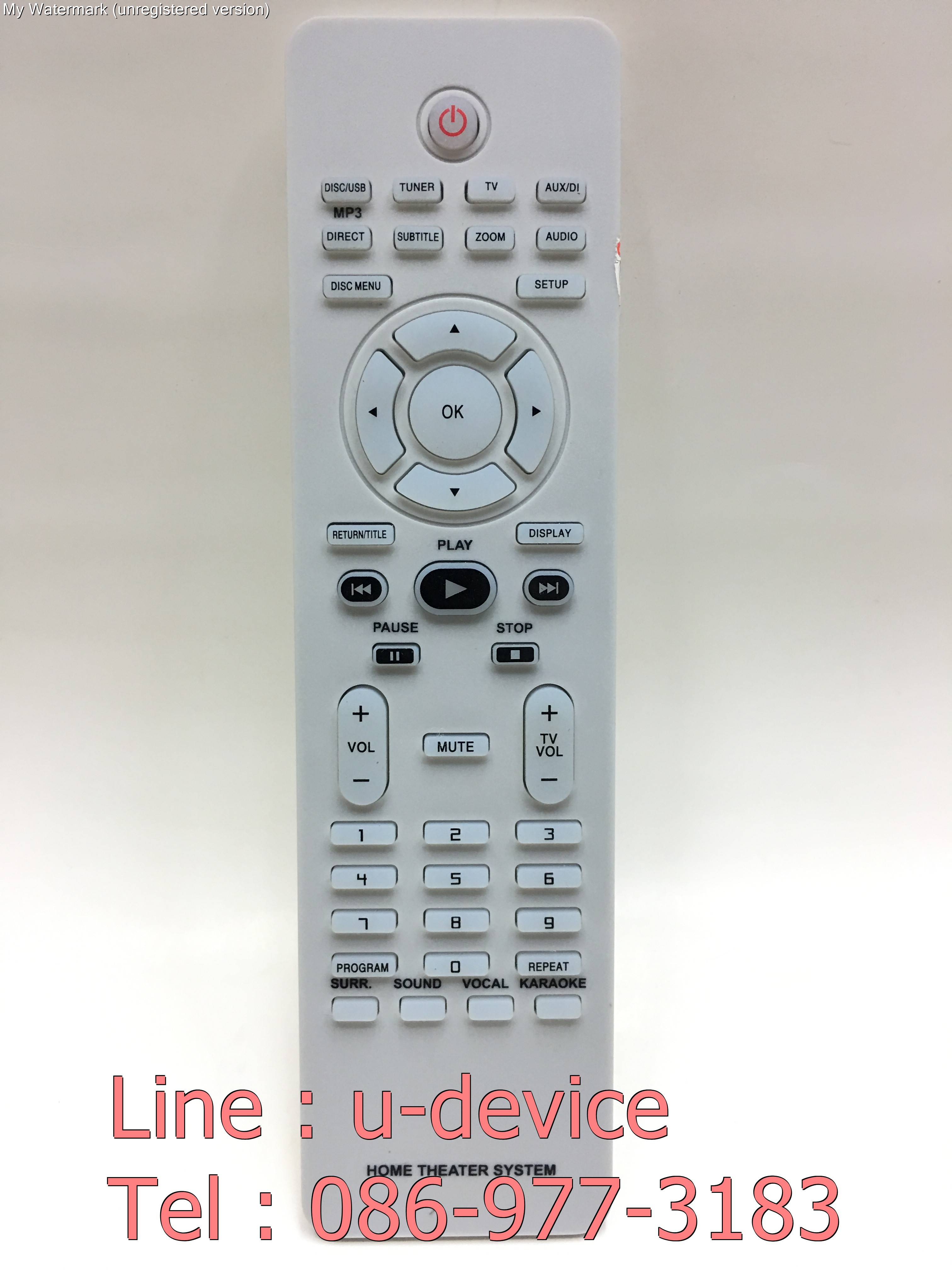 รีโมทเครื่องเสียง Philips