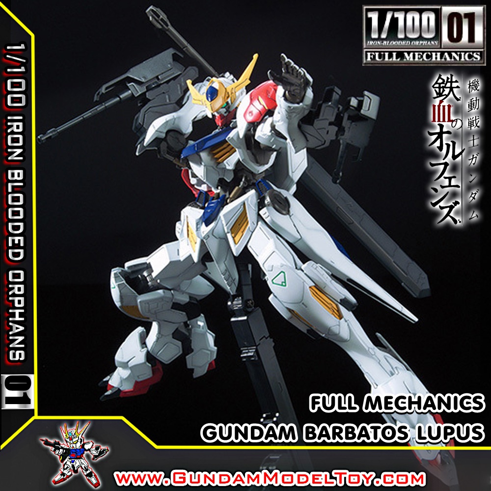 1/100 01 FULL MECHANICS GUNDAM BARBATOS LUPUS 