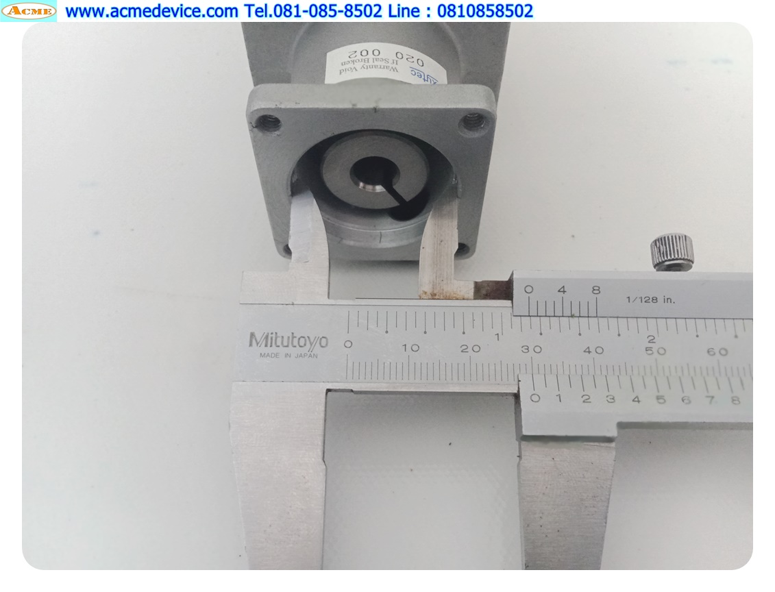 Gear Head Nidec Shimpo รุ่น VRSF-PB-15B-100, Ratio 15:1, เพลาเข้า 8mm, ออก 12mm, (for 100w)