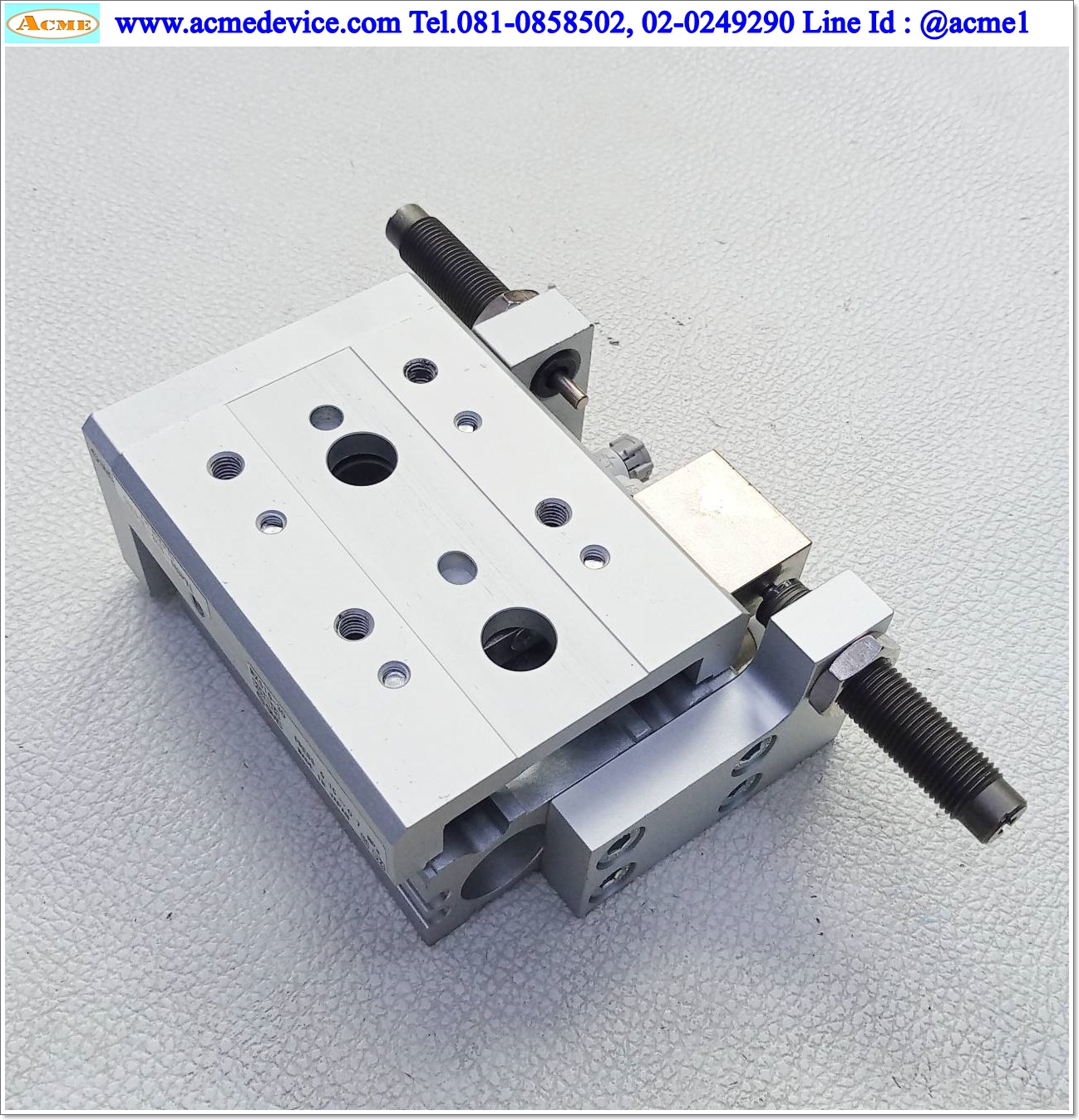 Air Cylinder SMC รุ่น MXS16-30, Bore 16 mm., Stroke 30 mm.