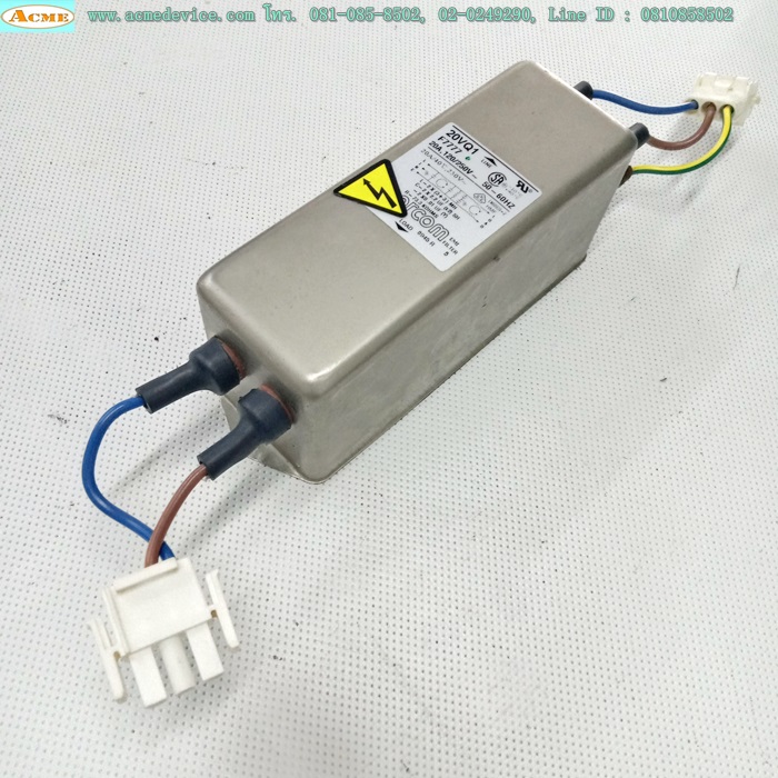 Noise Filter Corcom รุ่น 20VQ1, F7777, 20A (120/250V)