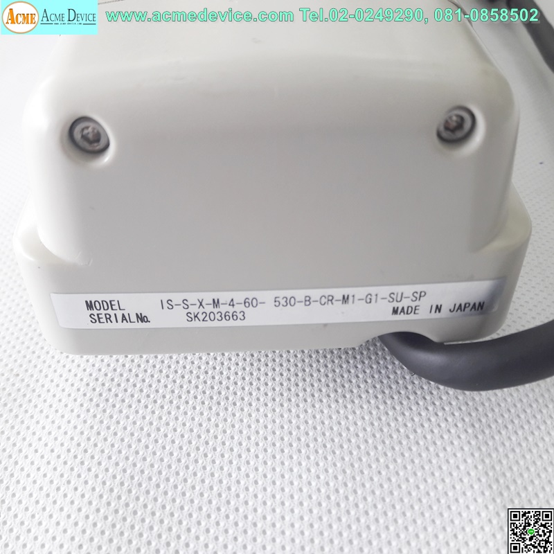 Slider IAI รุ่น IS-S-X-M-4-60-530-B-CR-M1-G1-SU-SP, Stroke 530 mm.