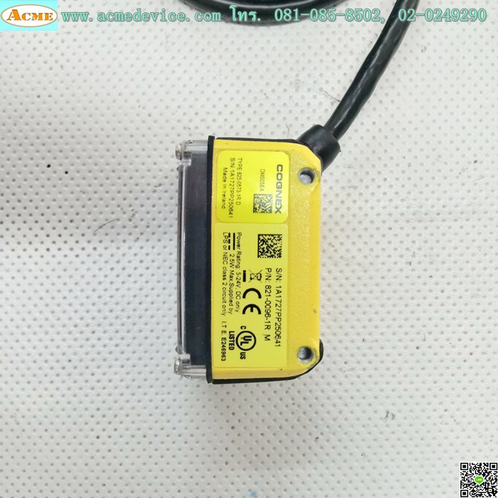 Barcode Head Cognex รุ่น 821-0096-1R, 5-24Vdc, 2.5W