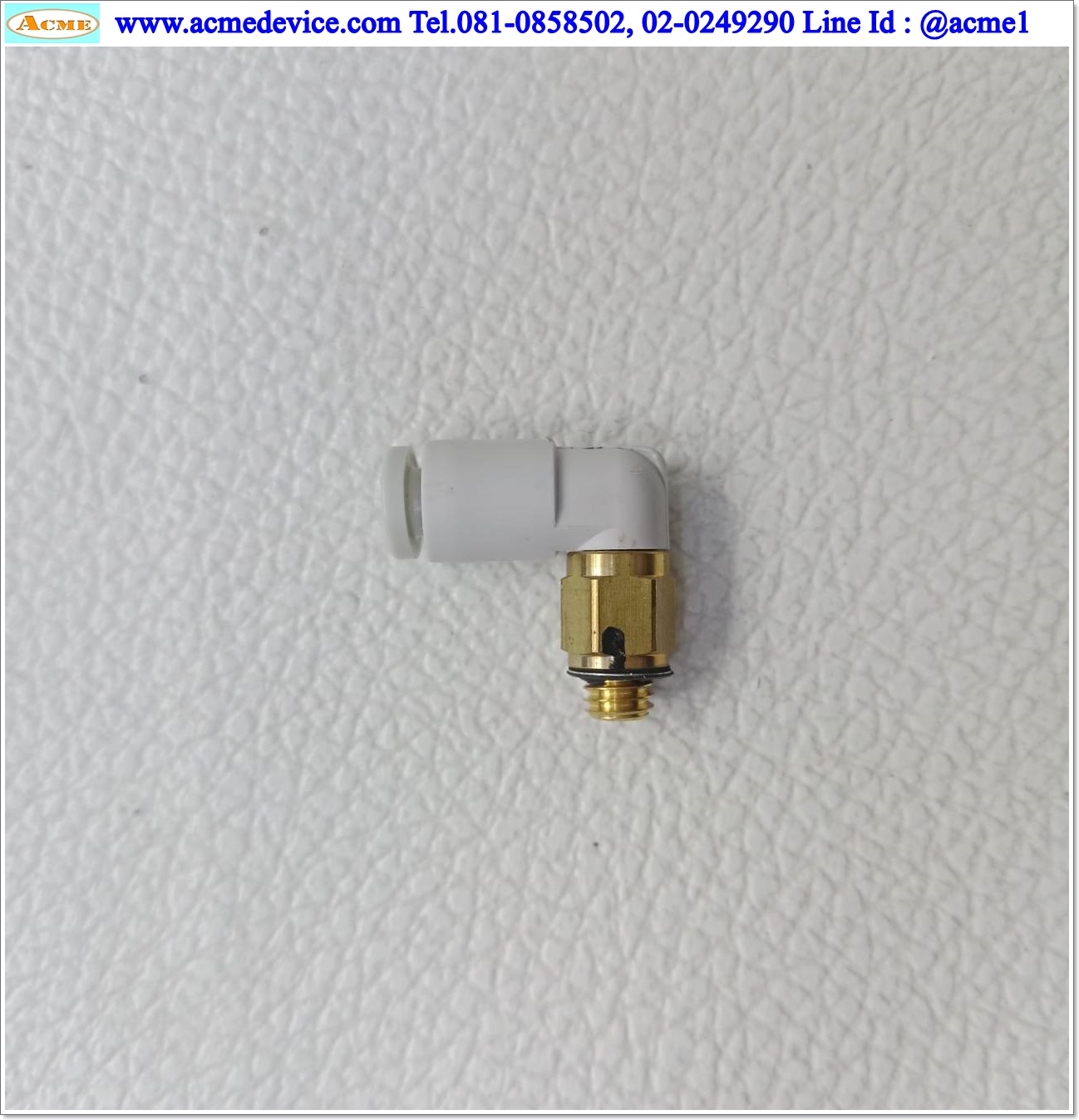 Fitting SMC รุ่น KQ2L04-M5, Male Elbow ,สายลม 4 มม.