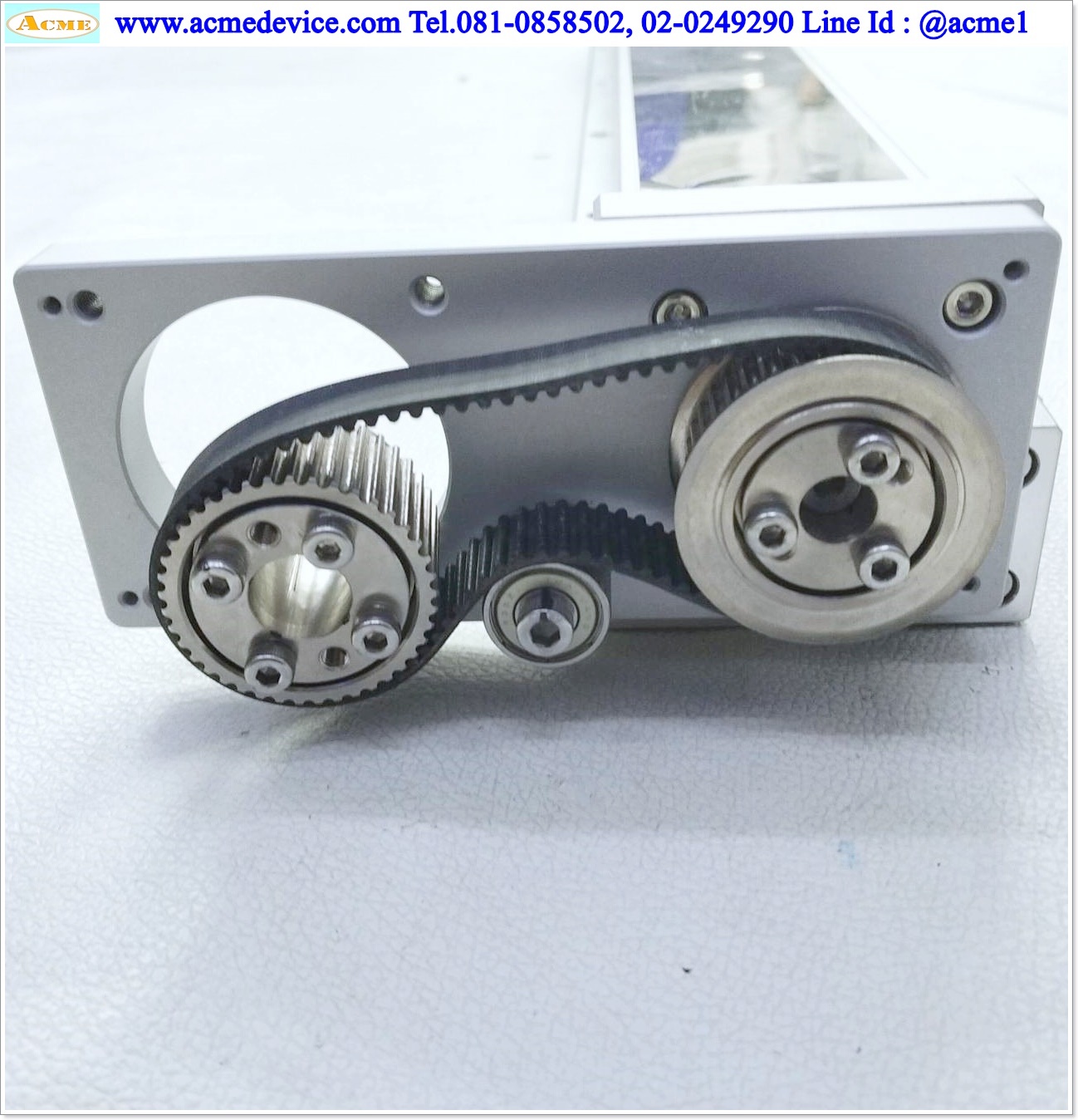 แกนสำเร็จรูป Ball Screw Toyo รุ่น GTH8-L20-550-K , ขนาด 80 x 810 mm., แกนโต 15 mm, Stroke 550 mm., Pit 20 mm.