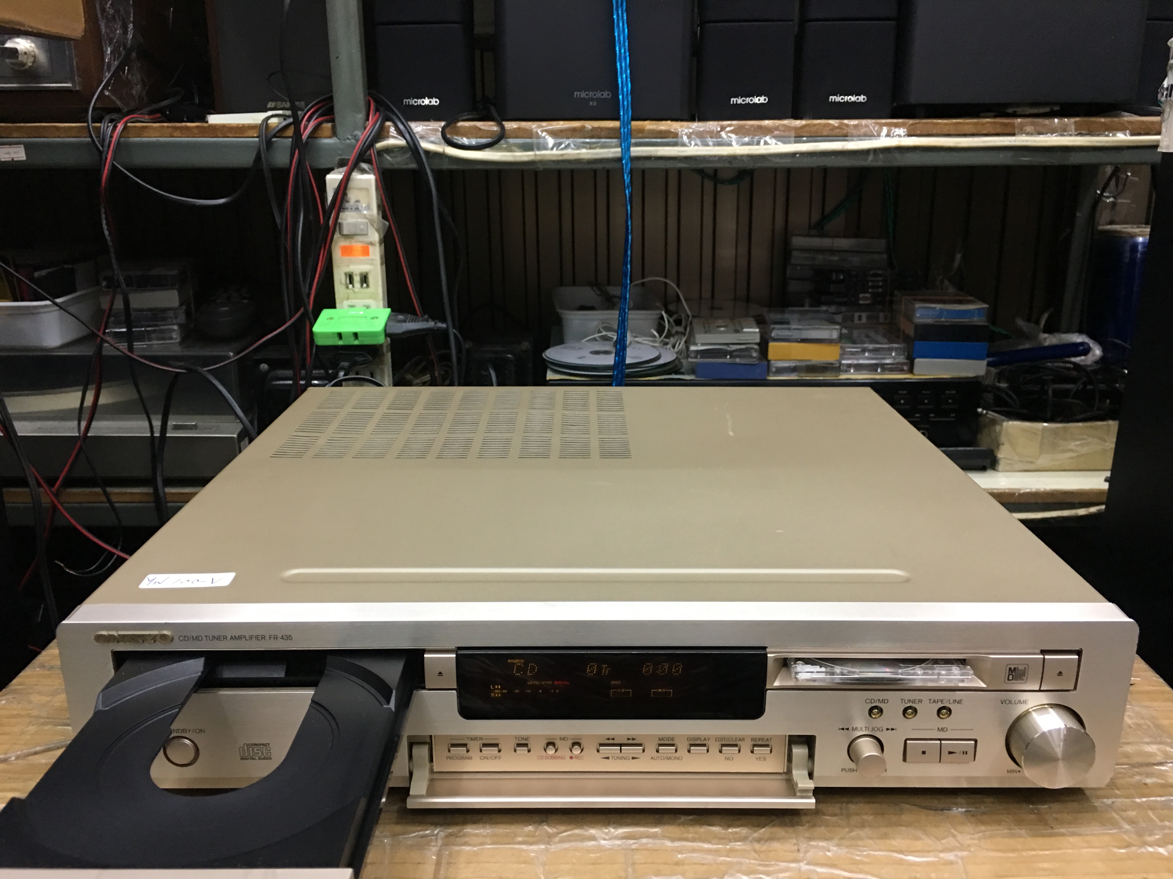 Onkyo FR-435 CD/MD Receiver (ไฟ110V)