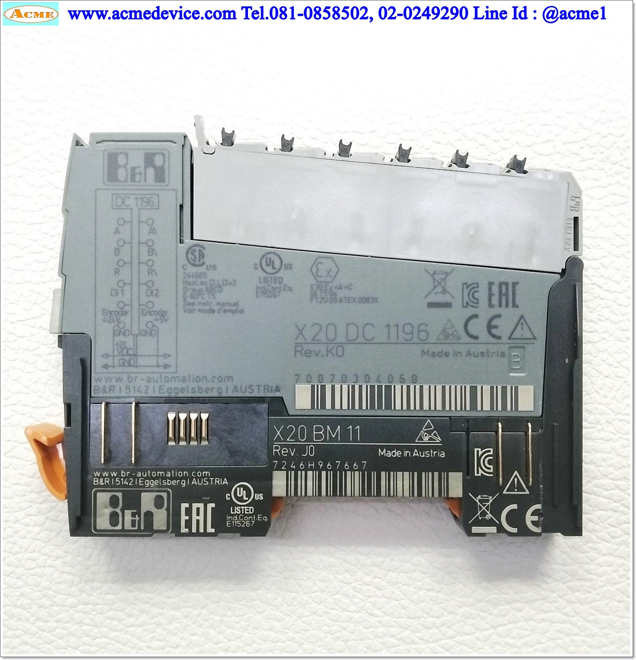 PLC B&R รุ่น X20DC1196, Digital Counter Module