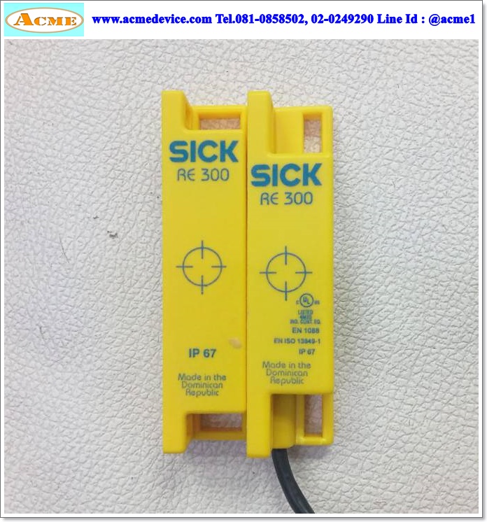 Safety Switch SICK รุ่น RE300-DA03P, 30VDC, 1NO,1NC