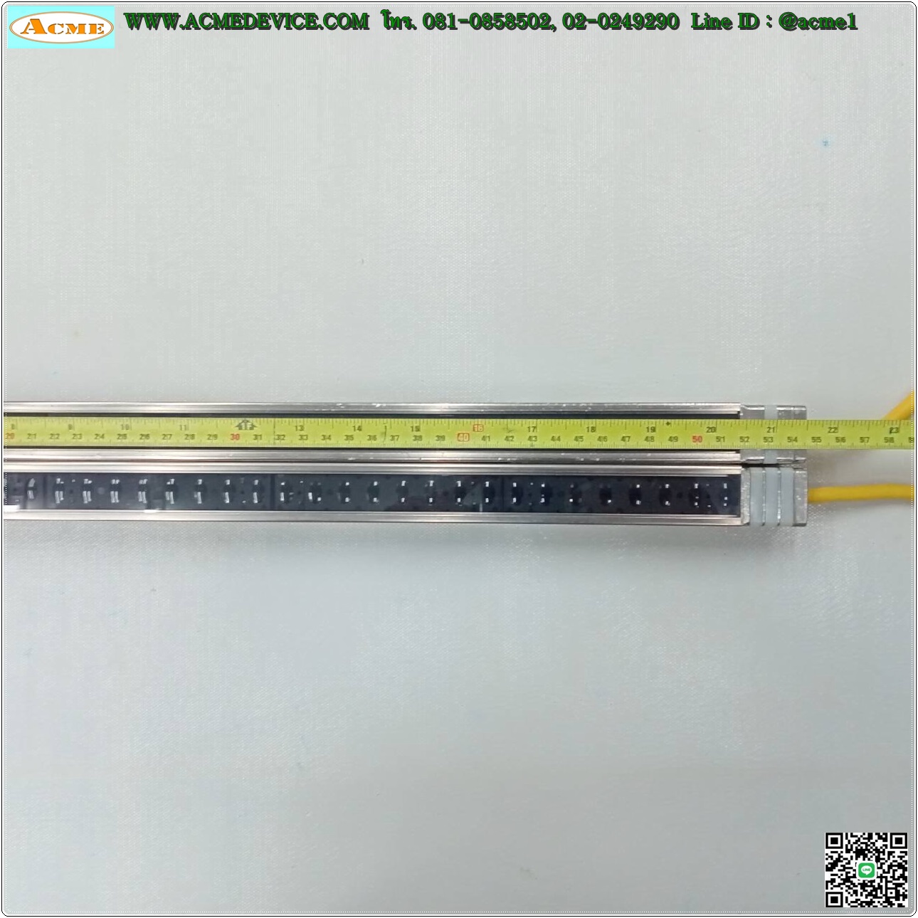 Area Sensor Banner รุ่น USDINT-1T2, USE2012NP2(E)+USR2012NP2(R), ยาว 550 mm